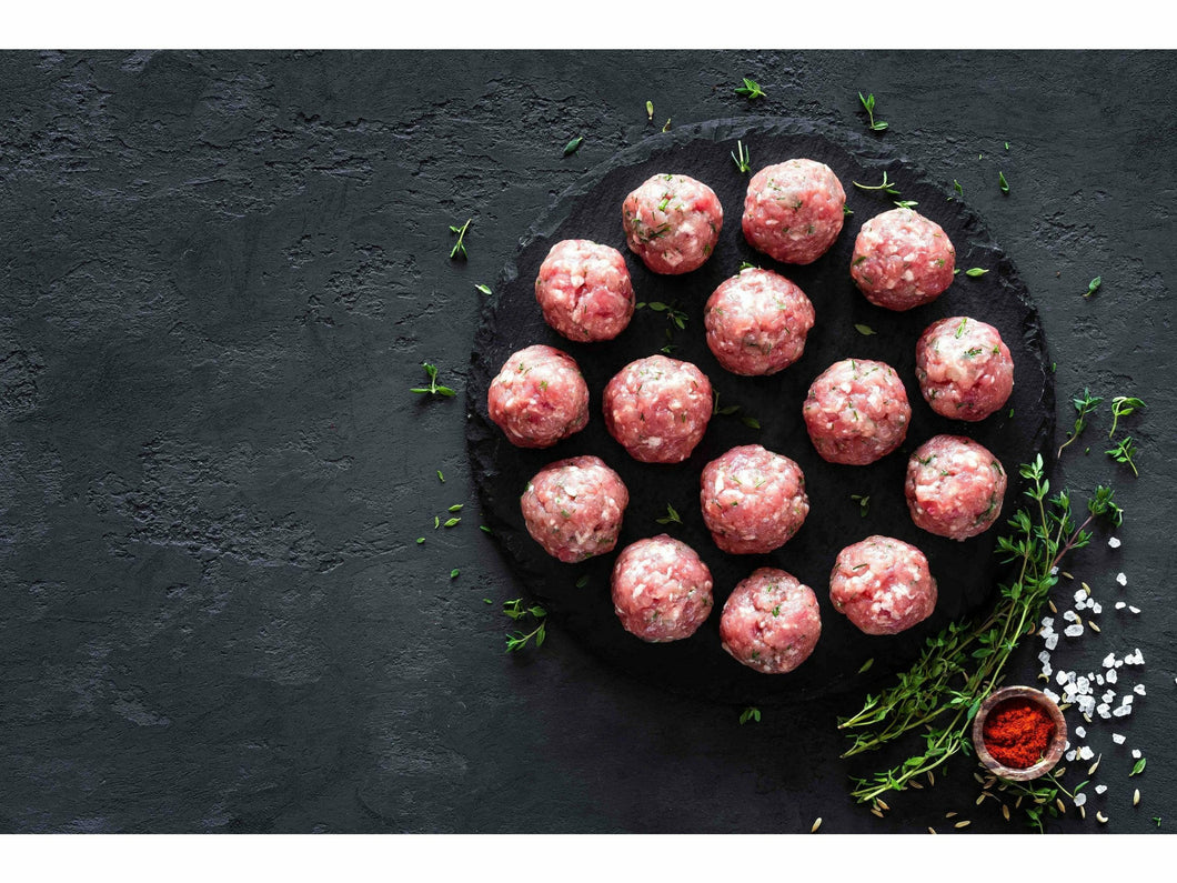 Fresh veal meatballs x50g - Meats And Eats