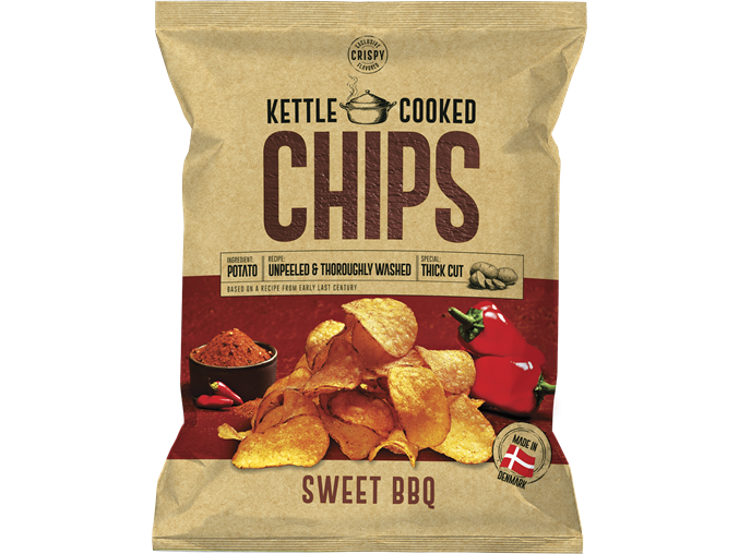 Kettle Cooked Chips Sweet BBQ 150g
