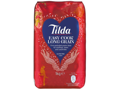 Tilda Easy Cook Long Grain Rice 1000g Meats & Eats