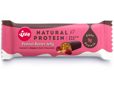 Vive Natural Protein Peanut ButterJelly Snack Bar 49g Meats & Eats